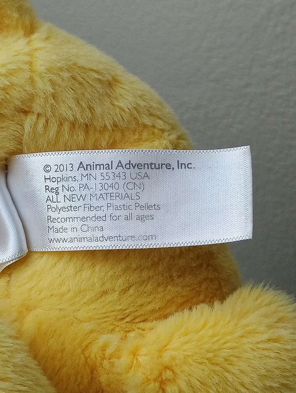 Animal Adventure Soft Yellow & Green Plush Lion Stuffed Animal - Cozy Cuddly Toy